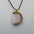 rose quartz pendant-2