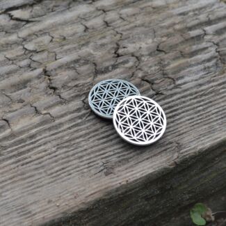 Shungite protective shield with flower of life for mobile